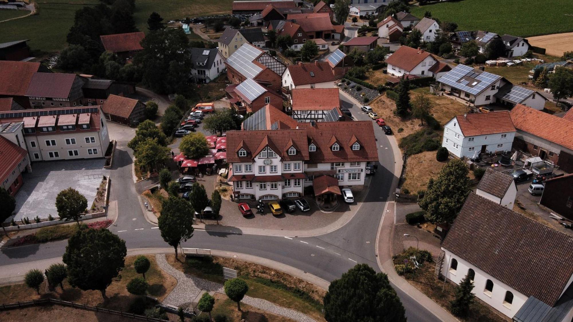 Landhaus Rhoenblick Kuenzell Ngoại thất bức ảnh