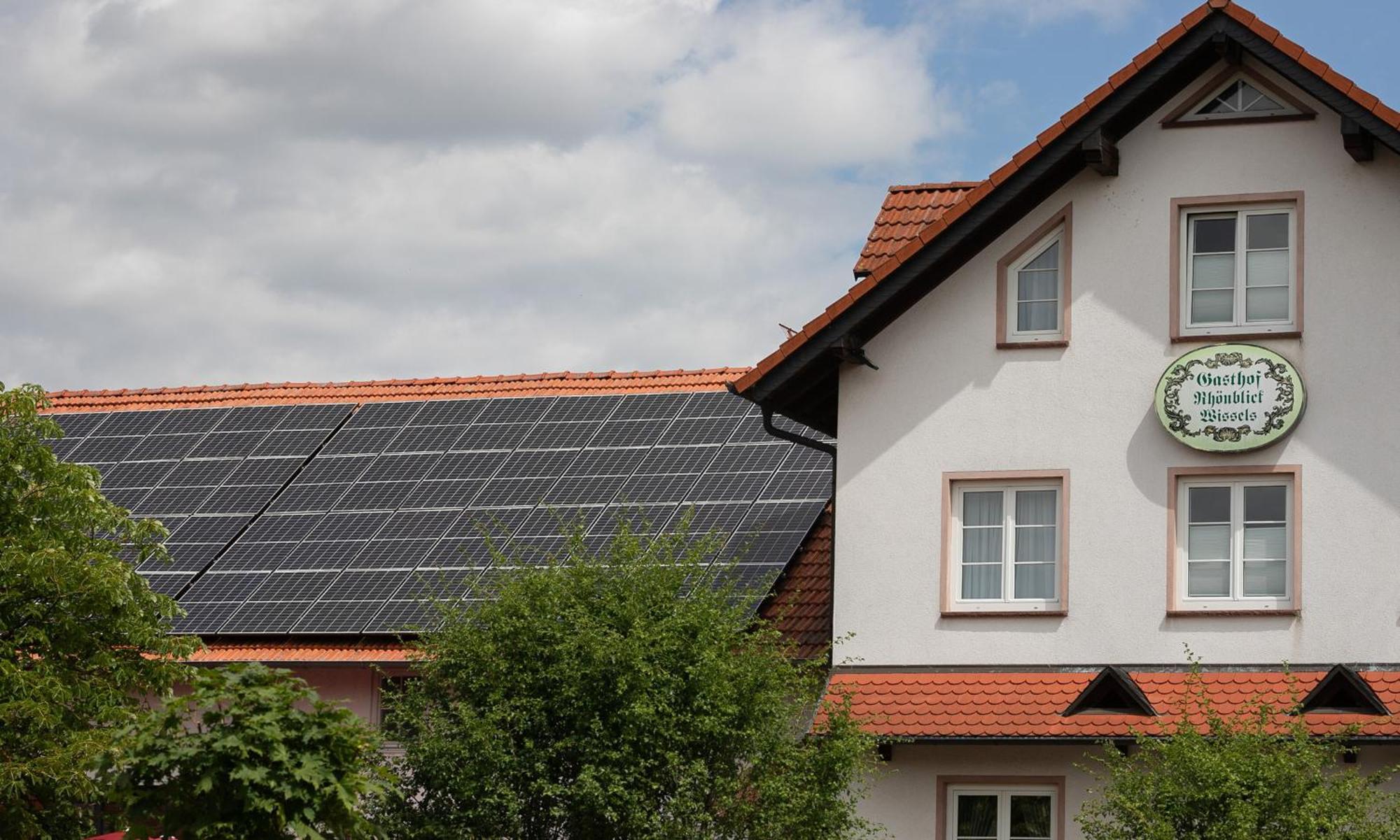 Landhaus Rhoenblick Kuenzell Ngoại thất bức ảnh