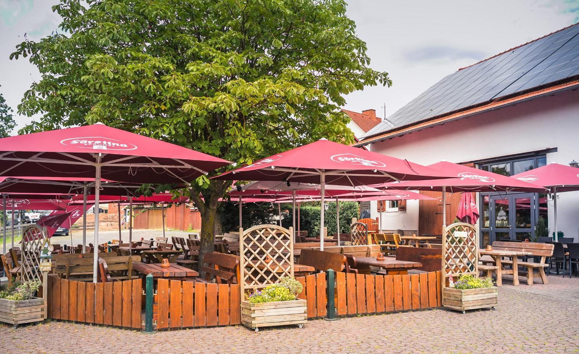 Landhaus Rhoenblick Kuenzell Ngoại thất bức ảnh
