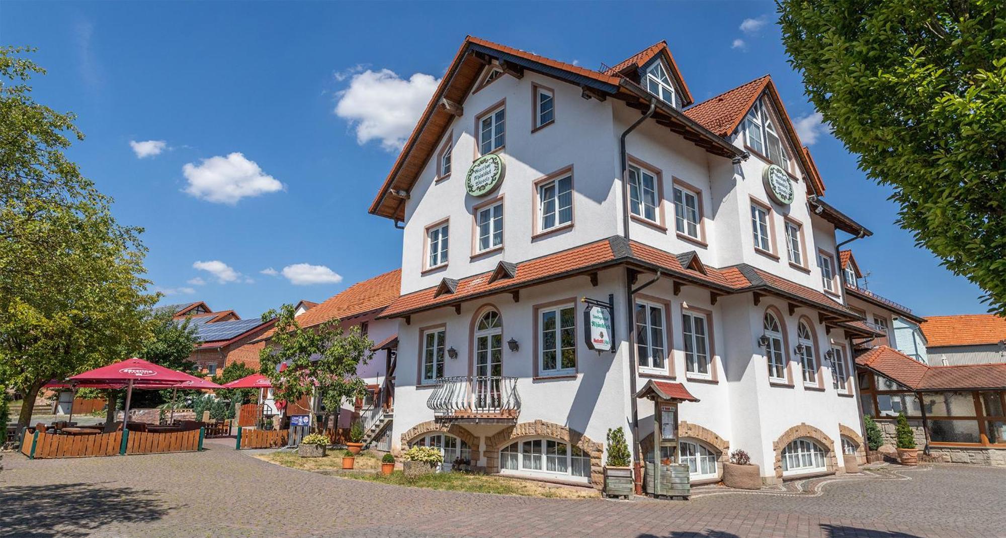 Landhaus Rhoenblick Kuenzell Ngoại thất bức ảnh